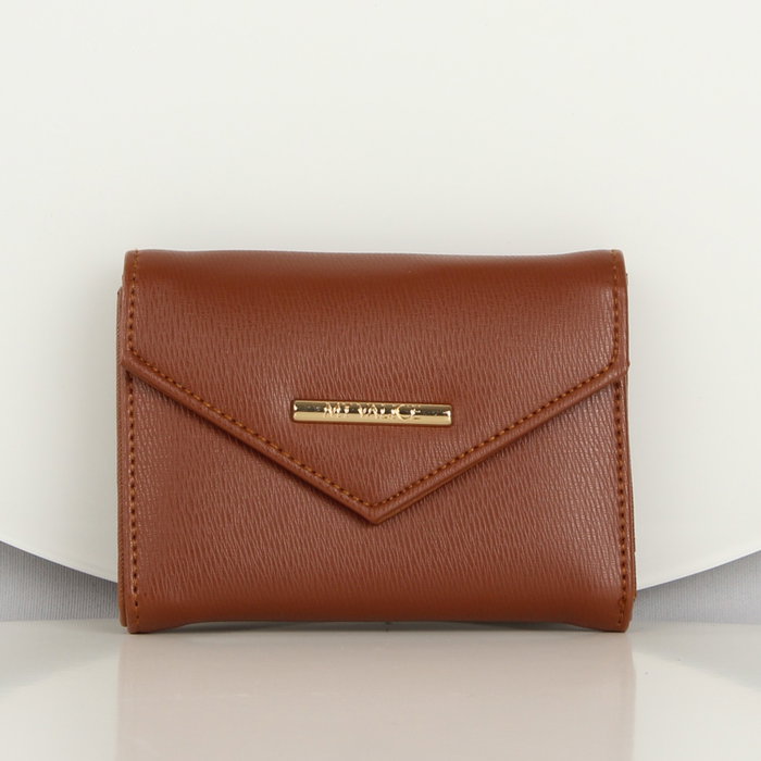 Zoozie Bags Cartera y Tarjetero de Piel Tostado